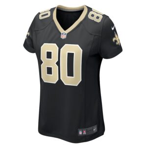 Jimmy Graham New Orleans Saints Nike Women's Team Game Jersey -  Black photo 2 Jersey4u