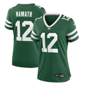 Joe Namath New York Jets Nike Women's Retired Player Game Jersey - Legacy Green photo 1 Jersey4u