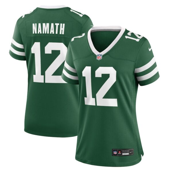 Joe Namath New York Jets Nike Women's Retired Player Game Jersey - Legacy Green photo 1 Jersey4u
