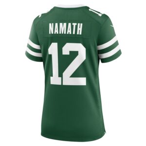 Joe Namath New York Jets Nike Women's Retired Player Game Jersey - Legacy Green photo 3 Jersey4u