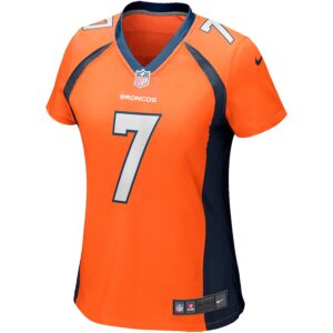 John Elway Denver Broncos Nike Women's Game Retired Player Jersey - Orange photo 2 Jersey4u