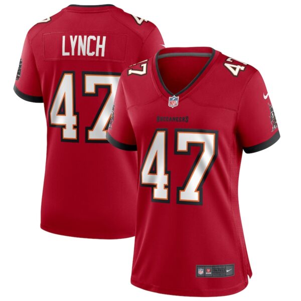 John Lynch Tampa Bay Buccaneers Nike Women's Game Retired Player Jersey - Red photo 1 Jersey4u