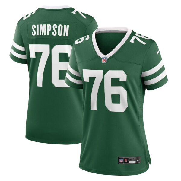 John Simpson New York Jets Nike Women's Game Jersey - Legacy Green photo 1 Jersey4u