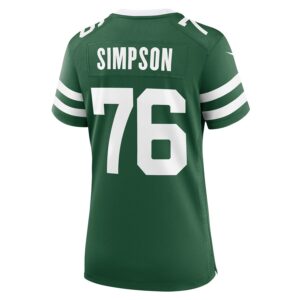 John Simpson New York Jets Nike Women's Game Jersey - Legacy Green photo 3 Jersey4u