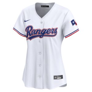 Jon Gray Texas Rangers Nike Women's Home Limited Jersey – White photo 2 Jersey4u