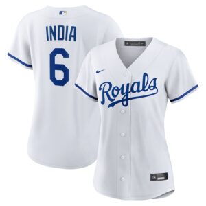 Jonathan India Kansas City Royals Nike Women's Home Jersey4u Jersey - White photo 1 Jersey4u