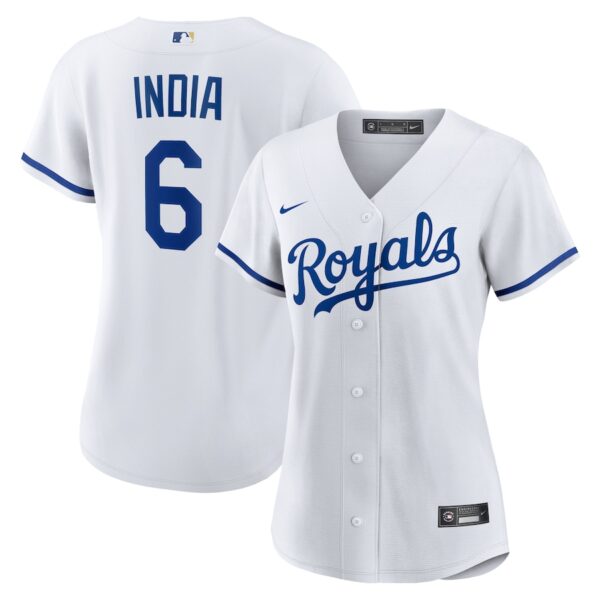 Jonathan India Kansas City Royals Nike Women's Home Jersey4u Jersey - White photo 1 Jersey4u