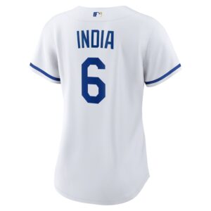 Jonathan India Kansas City Royals Nike Women's Home Jersey4u Jersey - White photo 3 Jersey4u