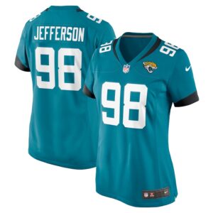Jordan Jefferson Jacksonville Jaguars Nike Women's  Game Jersey -  Teal photo 1 Jersey4u