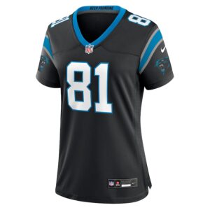 Jordan Matthews Carolina Panthers Nike Women's  Game Jersey -  Black photo 2 Jersey4u