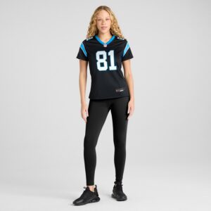 Jordan Matthews Carolina Panthers Nike Women's  Game Jersey -  Black photo 4 Jersey4u