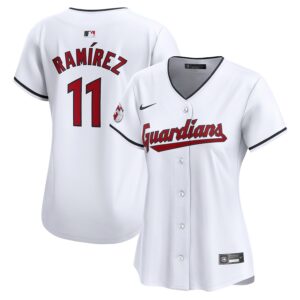 Jose Ramirez Cleveland Guardians Nike Women's Home Limited Player Jersey - White photo 1 Jersey4u