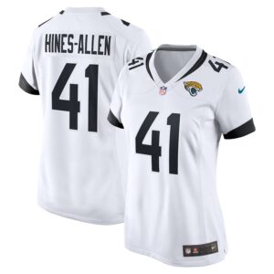 Josh Hines-Allen Jacksonville Jaguars Nike Women's Player Game Jersey - White photo 1 Jersey4u