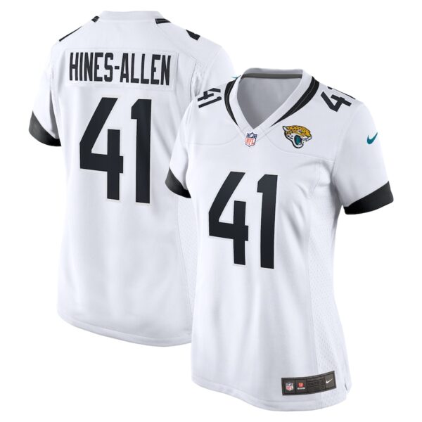 Josh Hines-Allen Jacksonville Jaguars Nike Women's Player Game Jersey - White photo 1 Jersey4u