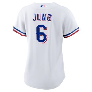Josh Jung Texas Rangers Nike Women's Home Jersey4u Jersey - White photo 3 Jersey4u