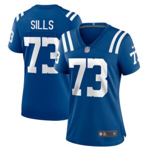 Josh Sills Indianapolis Colts Nike Women's Team Game Jersey -  Royal photo 1 Jersey4u