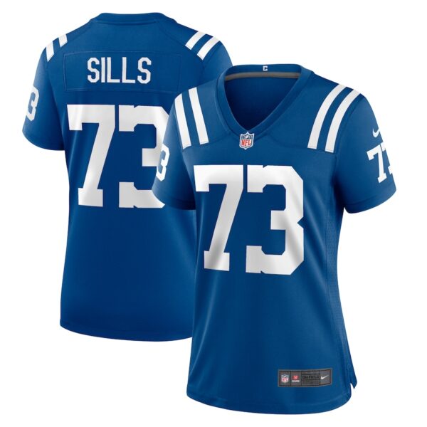 Josh Sills Indianapolis Colts Nike Women's Team Game Jersey -  Royal photo 1 Jersey4u