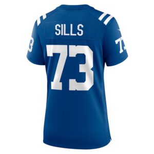 Josh Sills Indianapolis Colts Nike Women's Team Game Jersey -  Royal photo 3 Jersey4u