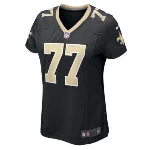 Justin Herron New Orleans Saints Nike Women's  Game Jersey -  Black photo 2 Jersey4u