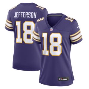 Justin Jefferson Minnesota Vikings Nike Women's Player Jersey - Purple photo 1 Jersey4u