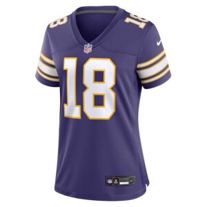 Justin Jefferson Minnesota Vikings Nike Women's Player Jersey - Purple photo 2 Jersey4u