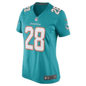 Kader Kohou Miami Dolphins Nike Women's Game Player Jersey - Aqua photo 2 Jersey4u