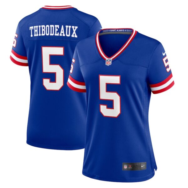 Kayvon Thibodeaux New York Giants Nike Women's Player Jersey - Royal photo 1 Jersey4u