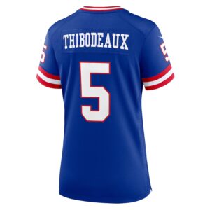 Kayvon Thibodeaux New York Giants Nike Women's Player Jersey - Royal photo 3 Jersey4u