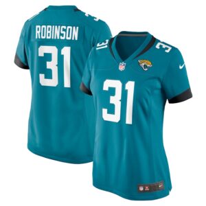 Keilan Robinson Jacksonville Jaguars Nike Women's  Game Jersey -  Teal photo 1 Jersey4u