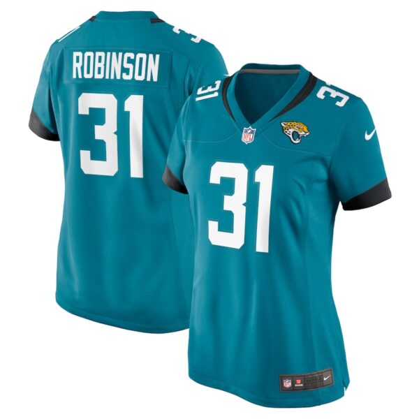 Keilan Robinson Jacksonville Jaguars Nike Women's  Game Jersey -  Teal photo 1 Jersey4u