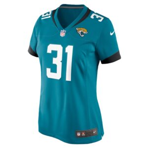 Keilan Robinson Jacksonville Jaguars Nike Women's  Game Jersey -  Teal photo 2 Jersey4u