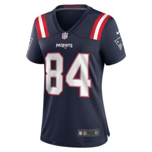 Kendrick Bourne New England Patriots Nike Women's Game Jersey - Navy photo 2 Jersey4u
