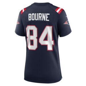 Kendrick Bourne New England Patriots Nike Women's Game Jersey - Navy photo 3 Jersey4u