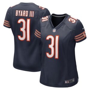 Kevin Byard III Chicago Bears Nike Women's  Game Jersey -  Navy photo 1 Jersey4u