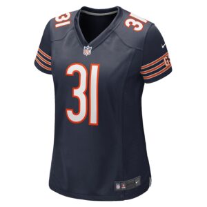 Kevin Byard III Chicago Bears Nike Women's  Game Jersey -  Navy photo 2 Jersey4u