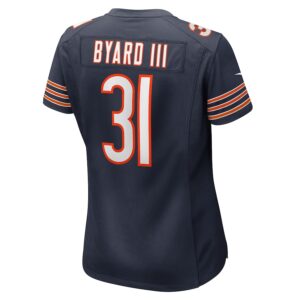 Kevin Byard III Chicago Bears Nike Women's  Game Jersey -  Navy photo 3 Jersey4u