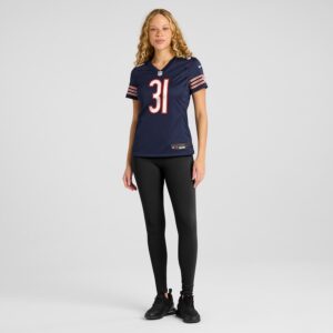 Kevin Byard III Chicago Bears Nike Women's  Game Jersey -  Navy photo 4 Jersey4u