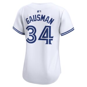 Kevin Gausman Toronto Blue Jays Nike Women's  Home Limited Player Jersey - White photo 3 Jersey4u