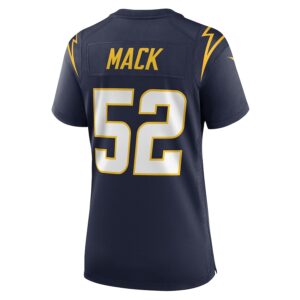 Khalil Mack Los Angeles Chargers Nike Women's Alternate Game Jersey - Navy photo 3 Jersey4u