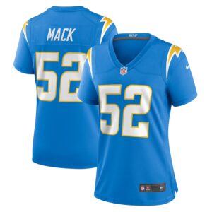 Khalil Mack Los Angeles Chargers Nike Women's Player Jersey - Powder Blue photo 1 Jersey4u
