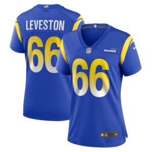 KT Leveston Los Angeles Rams Nike Women's  Game Jersey -  Royal photo 1 Jersey4u