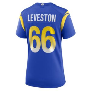KT Leveston Los Angeles Rams Nike Women's  Game Jersey -  Royal photo 3 Jersey4u