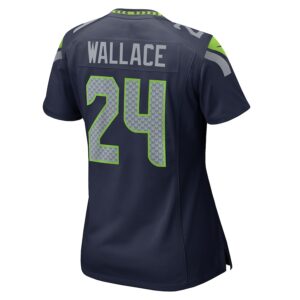K'Von Wallace Seattle Seahawks Nike Women's  Game Jersey -  College Navy photo 3 Jersey4u