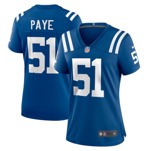Kwity Paye Indianapolis Colts Nike Women's Game Jersey - Royal photo 1 Jersey4u