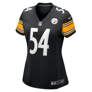 Kwon Alexander Pittsburgh Steelers Nike Women's  Game Jersey -  Black photo 2 Jersey4u