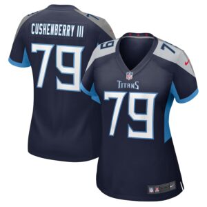 Lloyd Cushenberry III Tennessee Titans Nike Women's  Game Jersey -  Navy photo 1 Jersey4u