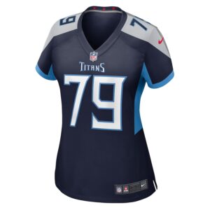 Lloyd Cushenberry III Tennessee Titans Nike Women's  Game Jersey -  Navy photo 2 Jersey4u