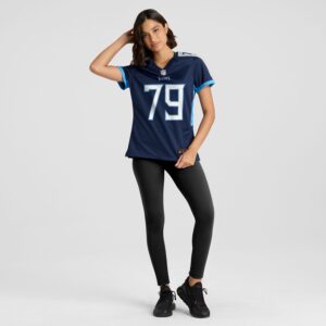 Lloyd Cushenberry III Tennessee Titans Nike Women's  Game Jersey -  Navy photo 4 Jersey4u