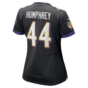 Marlon Humphrey Baltimore Ravens Nike Women's Game Jersey - Black photo 3 Jersey4u