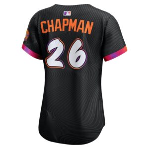 Matt Chapman San Francisco Giants Nike Women's 2025 City Connect Limited Jersey - Anthracite photo 3 Jersey4u